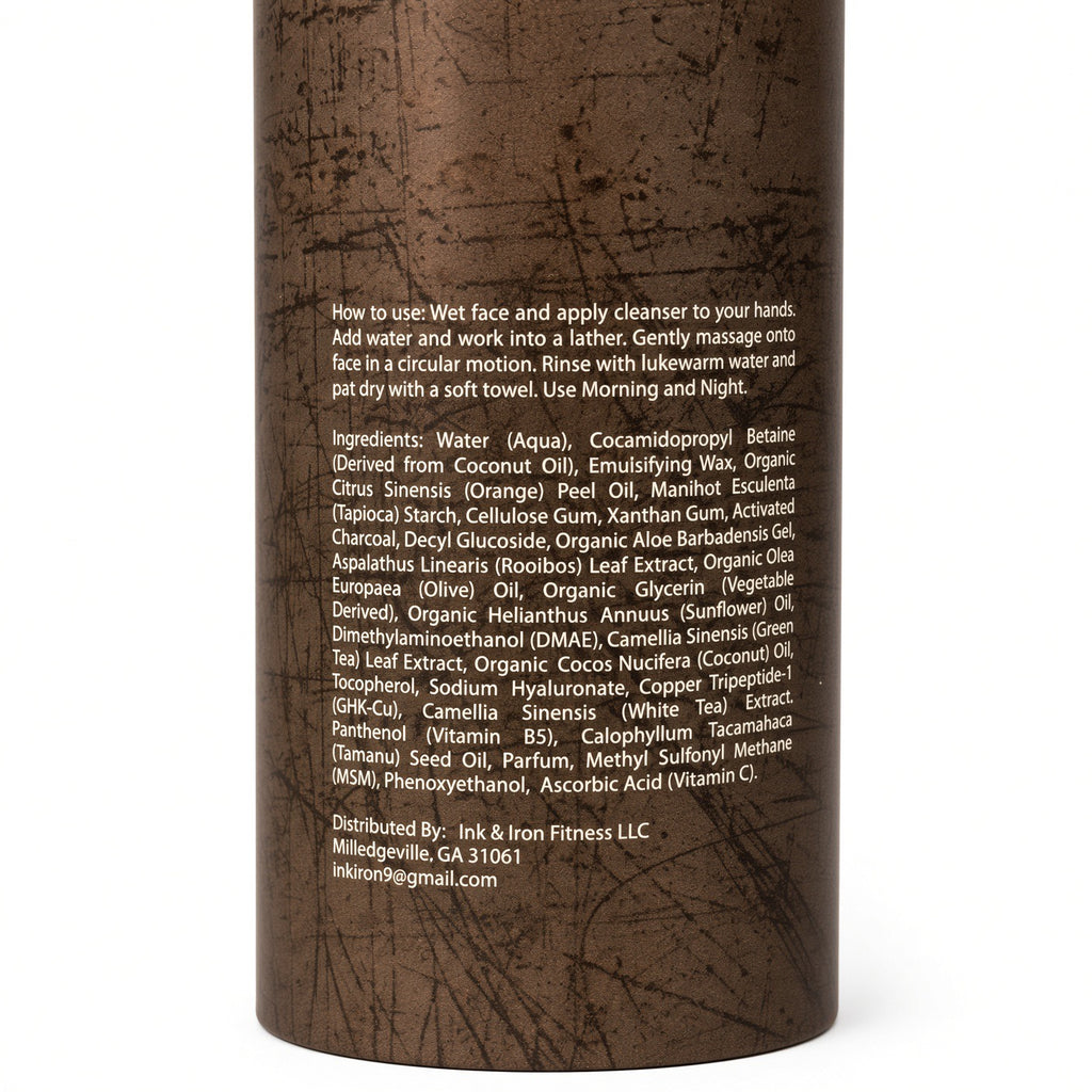 Charcoal Detox Face Cleanser (GHK-Cu)